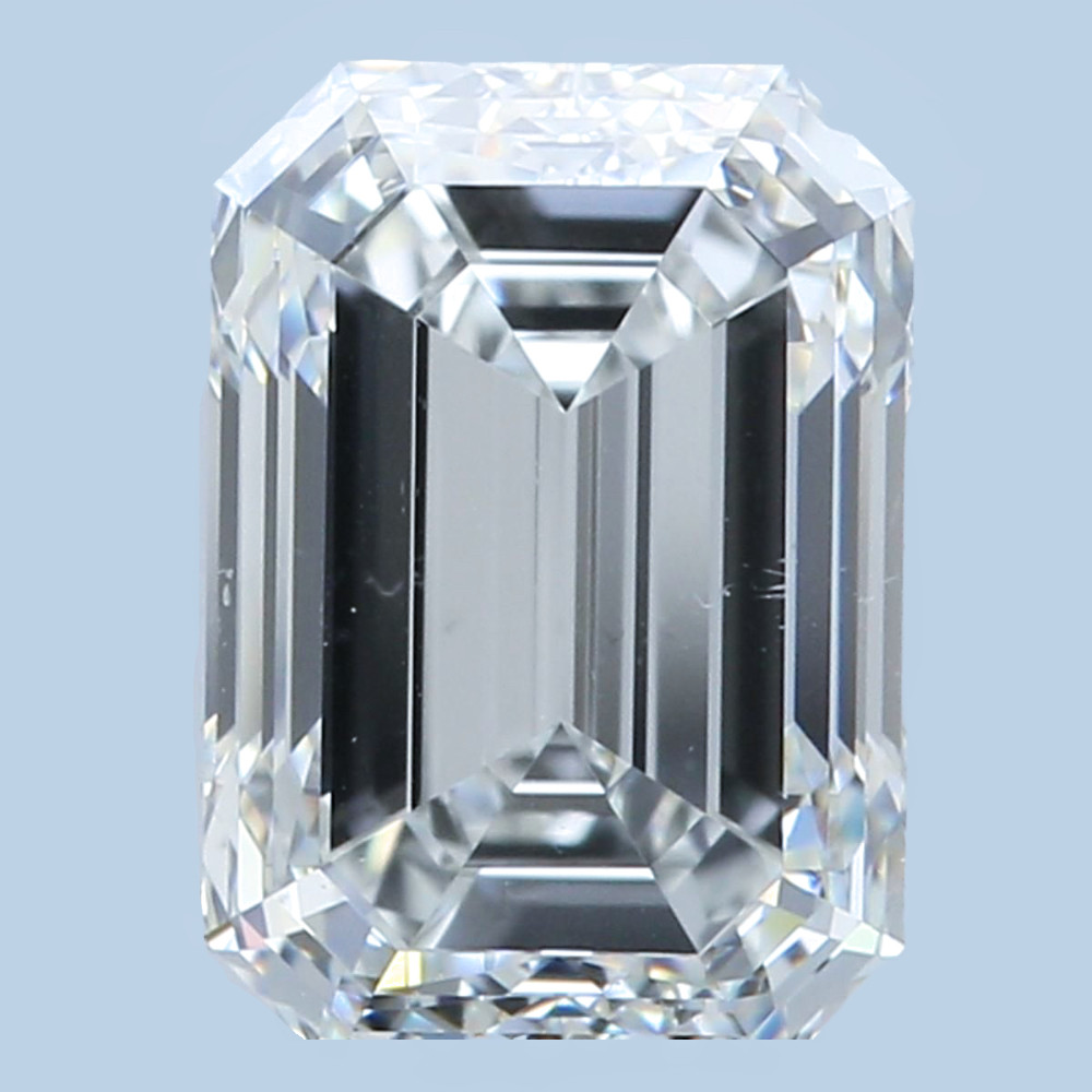 Diamant naturel 2cts (émeraude)