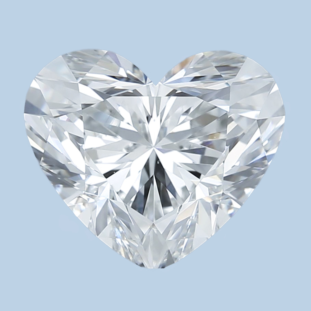 Diamant naturel 2cts (cœur)