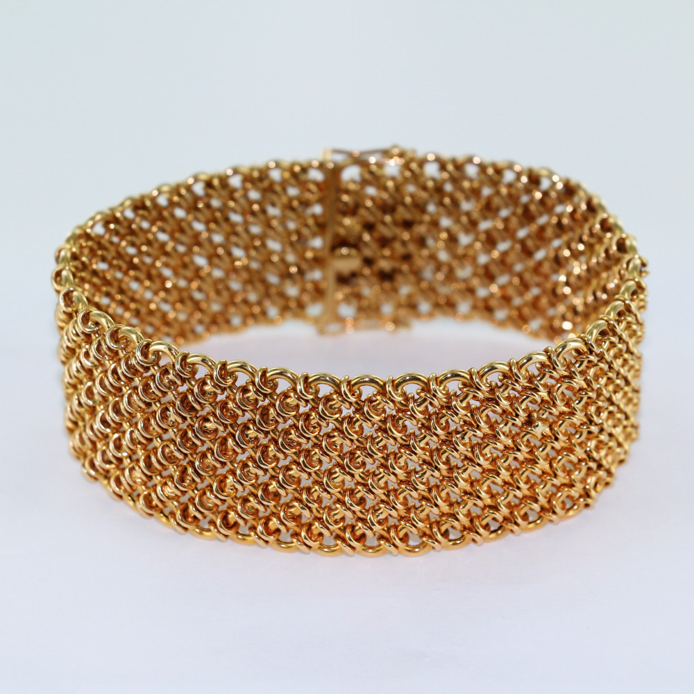 Bracelet Manchette tout or