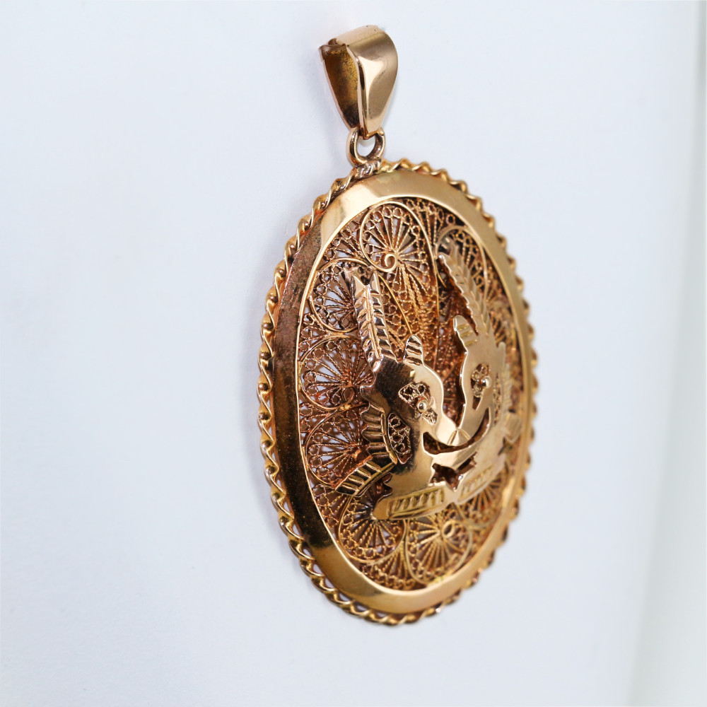 Pendentif Mali Filigrane