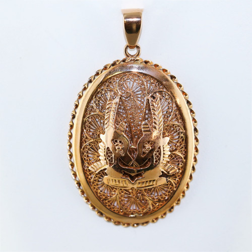 Pendentif Mali Filigrane