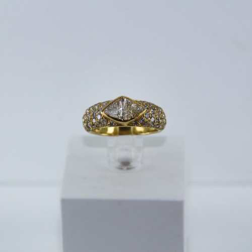 Bague Toi et Moi diamants troidia