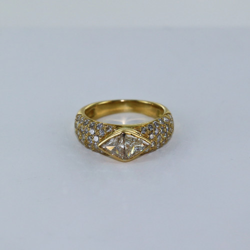 Bague Toi et Moi diamants troidia